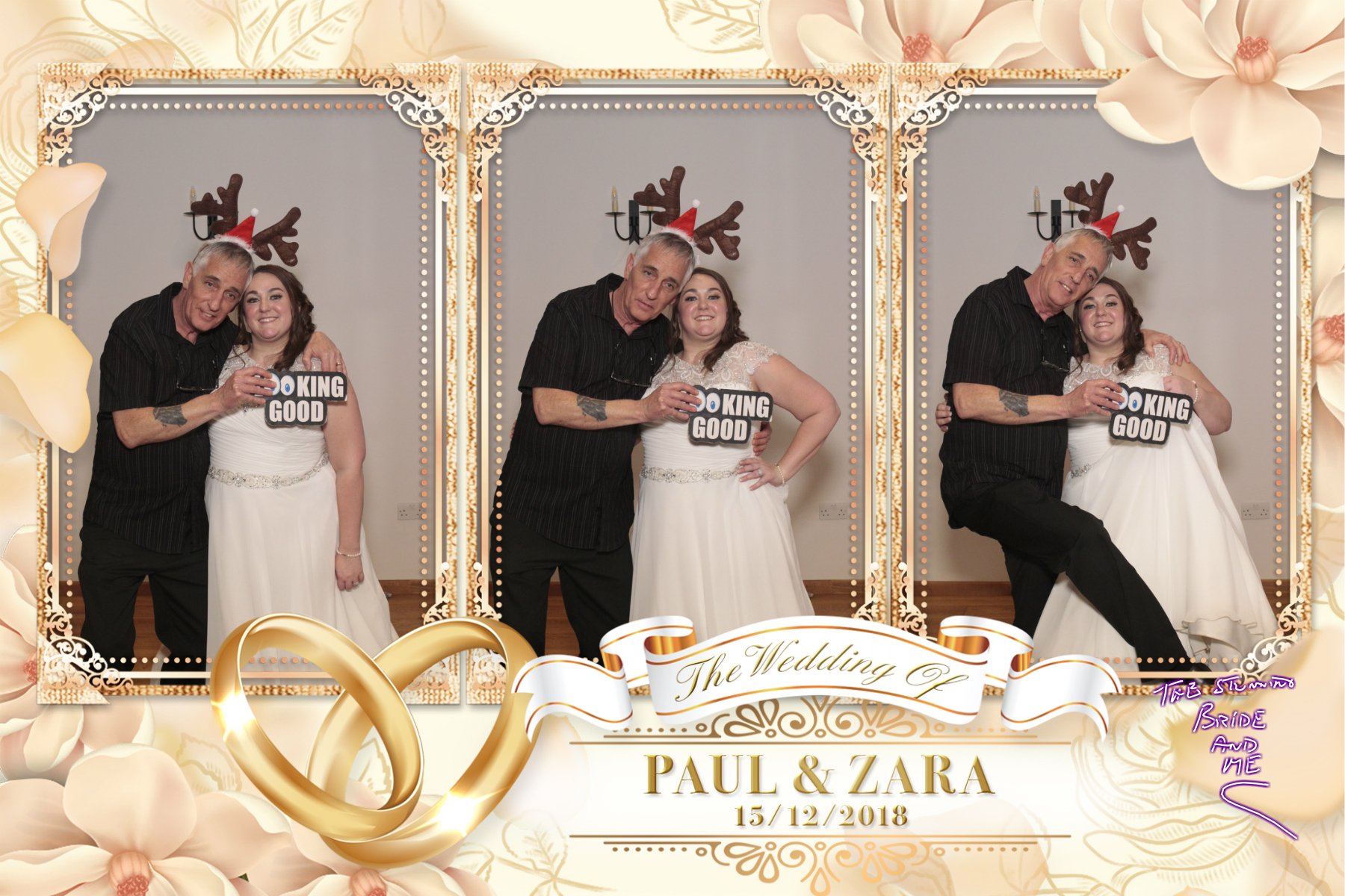 Paul & Zara's Wedding | View more photos from the event at gallery.myphotoboothexperience.co.uk/u/MyPhotoBoothExperienceLtd/Paul-Zaras-Wedding